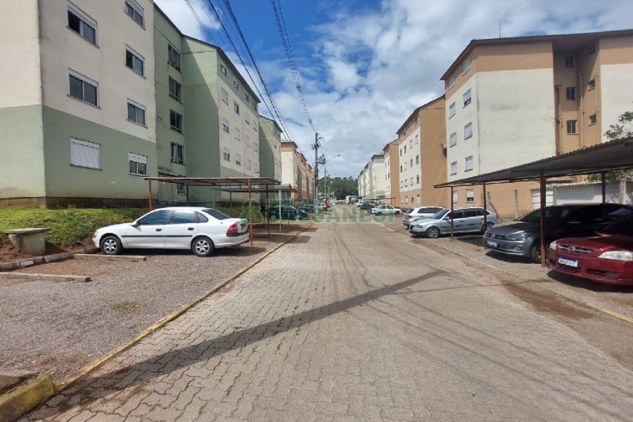 Apartamento com 45m², 2 dormitórios, 1 vaga, no bairro Forqueta em Caxias do Sul para Alugar