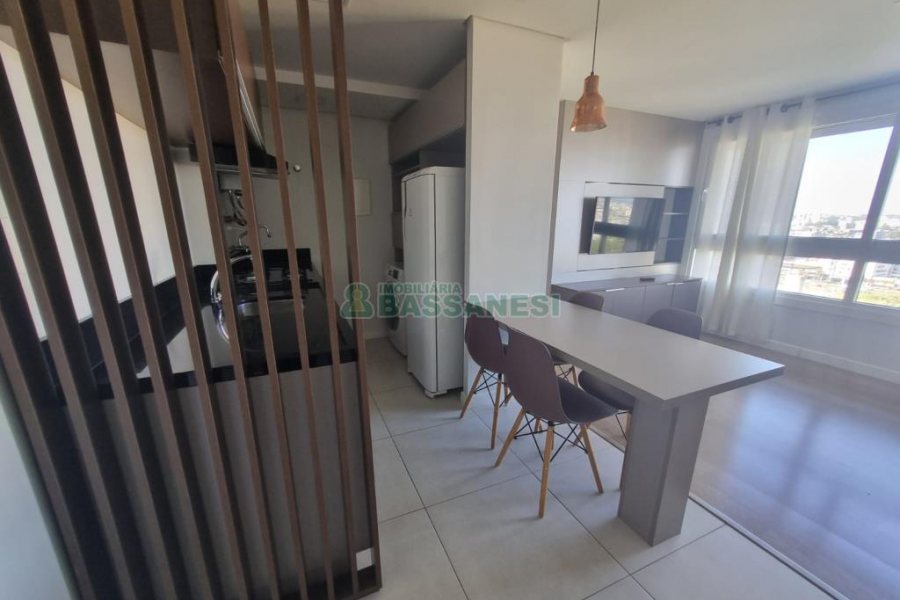 Apto Mobiliado com 38m², 1 dormitório, 1 vaga, no bairro Villagio Iguatemi em Caxias do Sul para Alugar