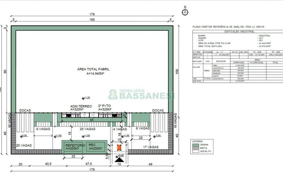 Pavilhão com 8000m², no bairro Industrial em Caxias do Sul para Alugar