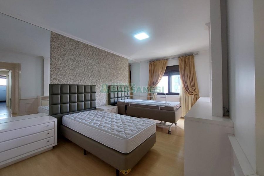 Apto Mobiliado com 198m², 5 dormitórios, 4 vagas, no bairro Lourdes em Caxias do Sul para Alugar