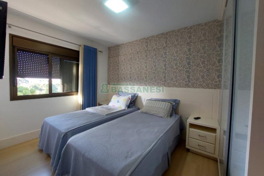 Apto Mobiliado com 198m², 5 dormitórios, 4 vagas, no bairro Lourdes em Caxias do Sul para Alugar