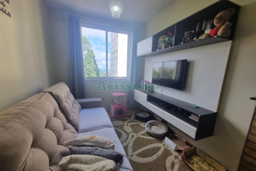 Apartamento com 50m², 2 dormitórios, 1 vaga, no bairro Diamantino em Caxias do Sul para Alugar