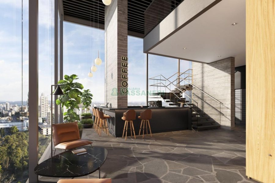 Apartamento com 39m², no bairro Centro em Caxias do Sul para Comprar
