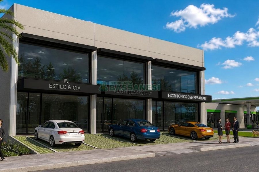 Sala com 126m², no bairro Nossa Senhora de Fátima em Caxias do Sul para Alugar
