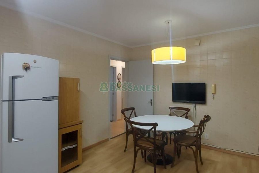 Apto Mobiliado com 120m², 2 dormitórios, 1 vaga, no bairro São Pelegrino em Caxias do Sul para Alugar