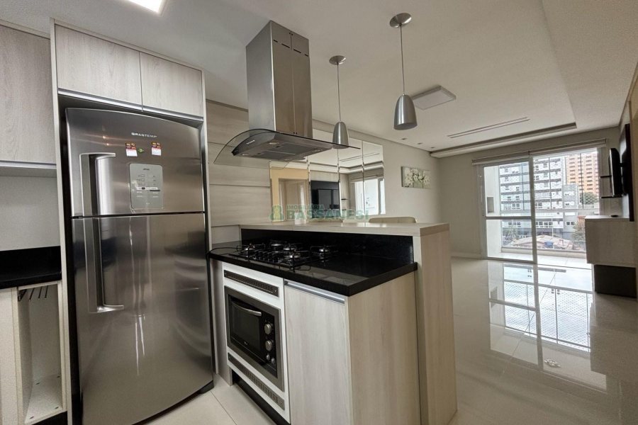 Apartamento com 72m², 2 dormitórios, 2 vagas, no bairro Pio X em Caxias do Sul para Alugar