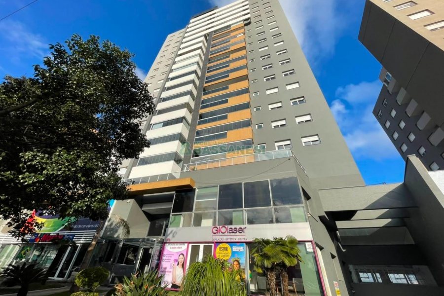 Apartamento com 92m², 3 dormitórios, 2 vagas, no bairro Rio Branco em Caxias do Sul para Alugar ou Comprar