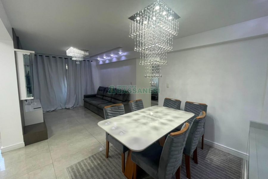 Apartamento com 92m², 3 dormitórios, 2 vagas, no bairro Rio Branco em Caxias do Sul para Alugar ou Comprar