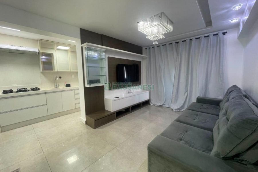 Apartamento com 92m², 3 dormitórios, 2 vagas, no bairro Rio Branco em Caxias do Sul para Alugar ou Comprar