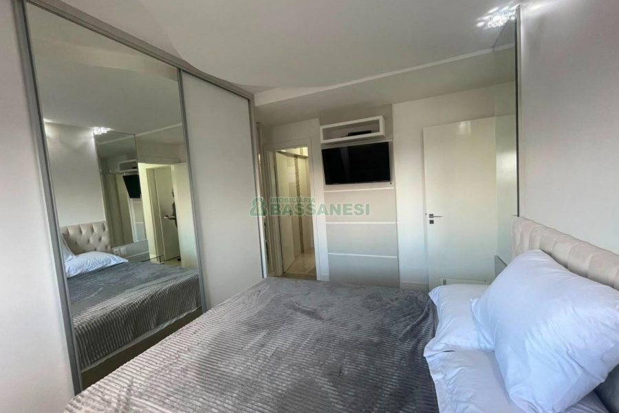 Apartamento com 92m², 3 dormitórios, 2 vagas, no bairro Rio Branco em Caxias do Sul para Alugar ou Comprar