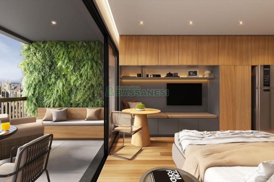 Apartamento com 49m², no bairro Centro em Caxias do Sul para Comprar