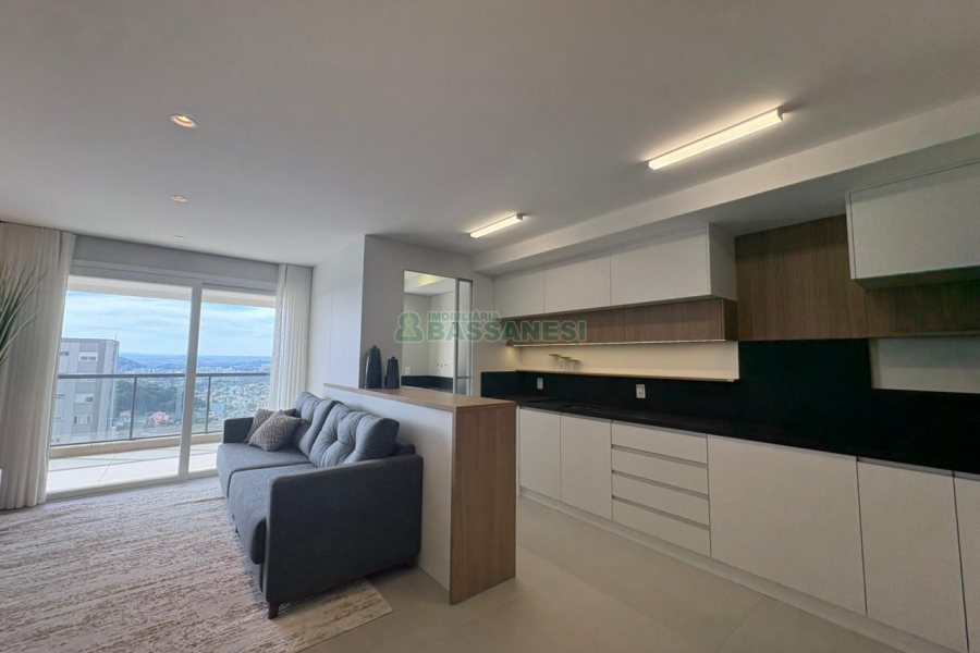 Apto Mobiliado com 110m², 3 dormitórios, 2 vagas, no bairro Petrópolis em Caxias do Sul para Alugar
