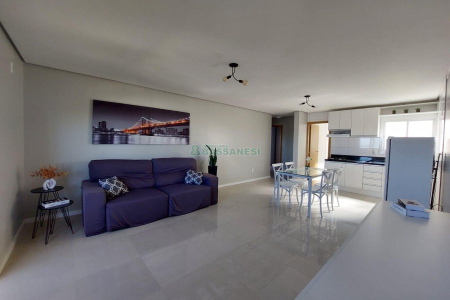 Apartamento com 80m², 2 dormitórios, 2 vagas, no bairro São Luiz em Caxias do Sul para Alugar