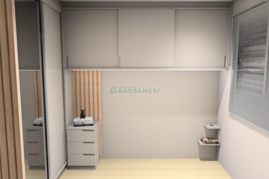 Apto Mobiliado com 514m², 2 dormitórios, 1 vaga, no bairro São Leopoldo em Caxias do Sul para Alugar