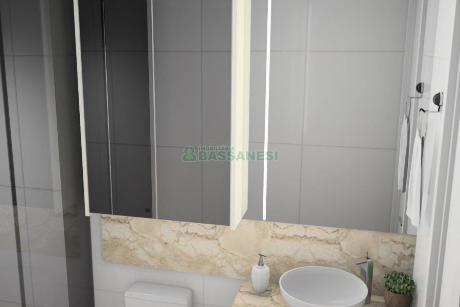Apto Mobiliado com 514m², 2 dormitórios, 1 vaga, no bairro São Leopoldo em Caxias do Sul para Alugar