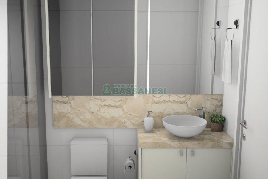 Apto Mobiliado com 514m², 2 dormitórios, 1 vaga, no bairro São Leopoldo em Caxias do Sul para Alugar