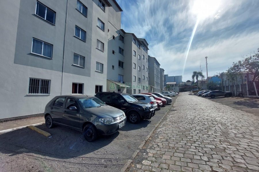Apartamento com 60m², 2 dormitórios, 1 vaga, no bairro Desvio Rizzo em Caxias do Sul para Alugar