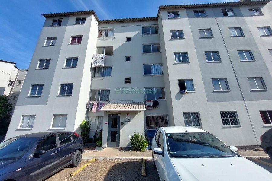 Apartamento com 60m², 2 dormitórios, 1 vaga, no bairro Desvio Rizzo em Caxias do Sul para Alugar