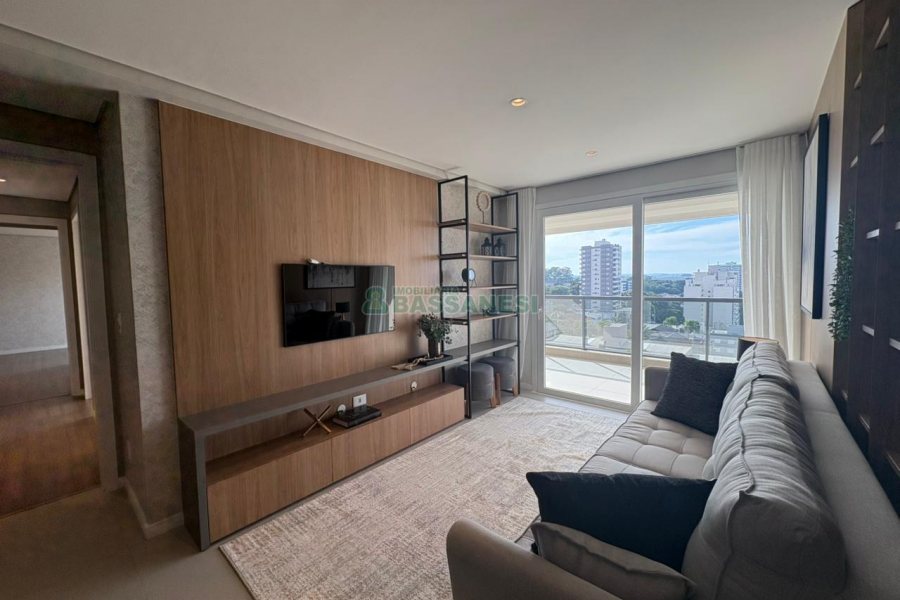 Apartamento com 130m², 3 dormitórios, 2 vagas, no bairro Petrópolis em Caxias do Sul para Alugar