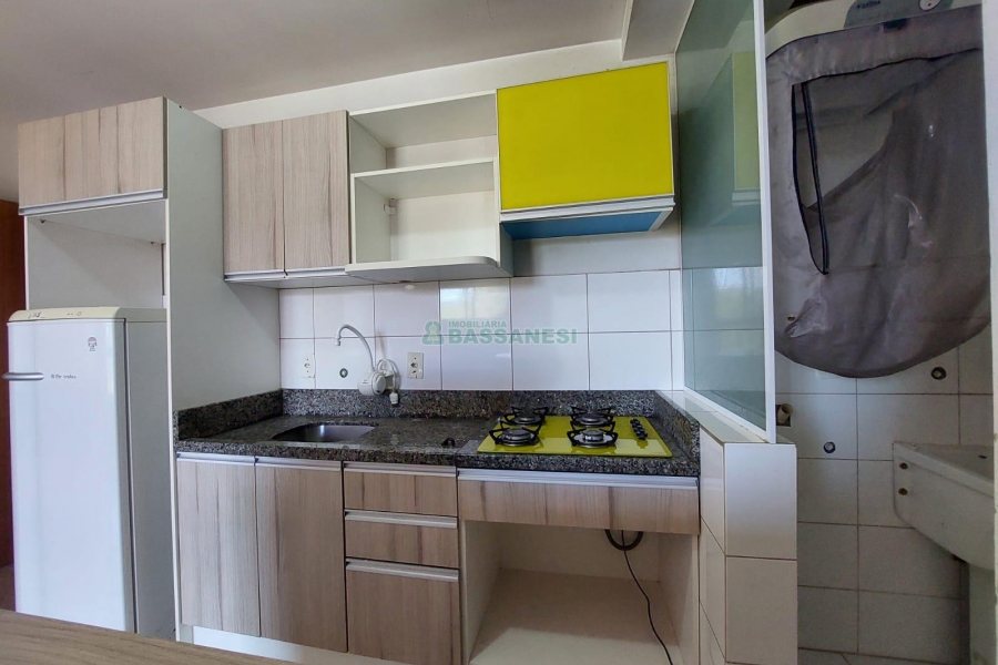 Apartamento com 60m², 2 dormitórios, 1 vaga, no bairro Desvio Rizzo em Caxias do Sul para Alugar