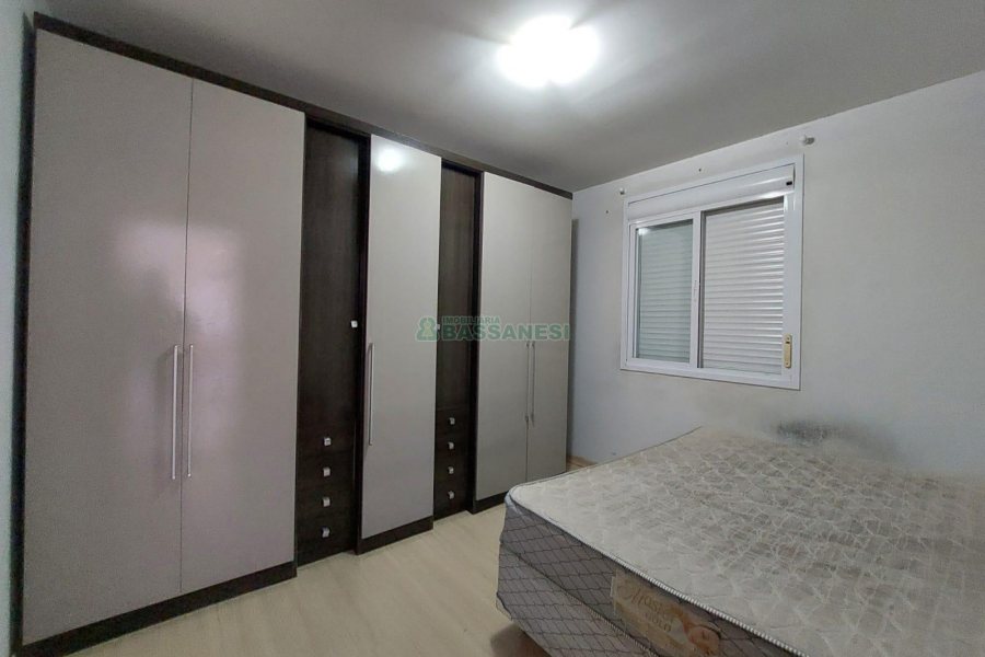 Apartamento com 60m², 2 dormitórios, 1 vaga, no bairro Desvio Rizzo em Caxias do Sul para Alugar