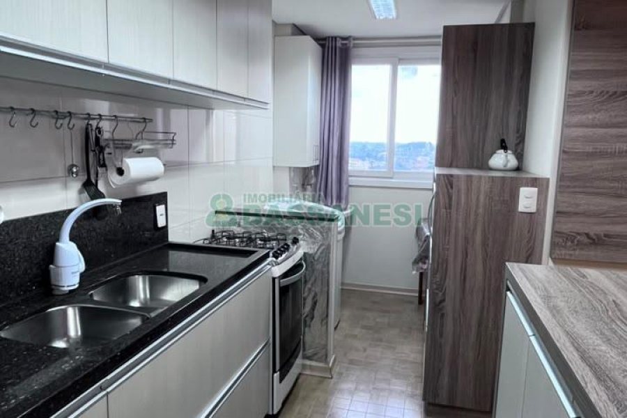 Apto Mobiliado com 92m², 3 dormitórios, no bairro Rio Branco em Caxias do Sul para Alugar