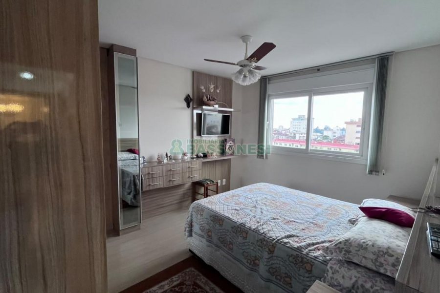 Apto Mobiliado com 92m², 3 dormitórios, no bairro Rio Branco em Caxias do Sul para Alugar