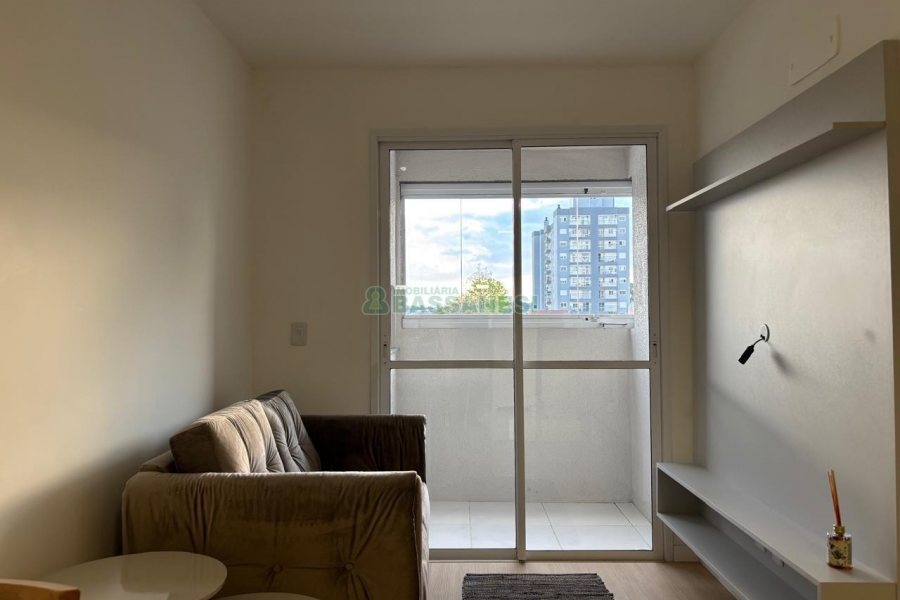 Apartamento com 51m², 1 dormitório, 1 vaga, no bairro Nossa Senhora de Fátima em Caxias do Sul para Alugar ou Comprar