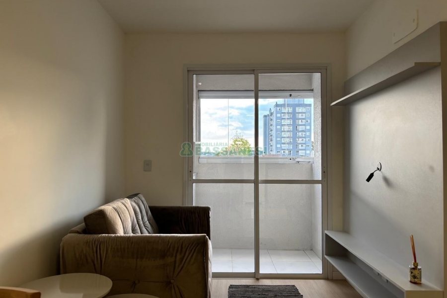 Apartamento com 51m², 1 dormitório, 1 vaga, no bairro Nossa Senhora de Fátima em Caxias do Sul para Alugar ou Comprar