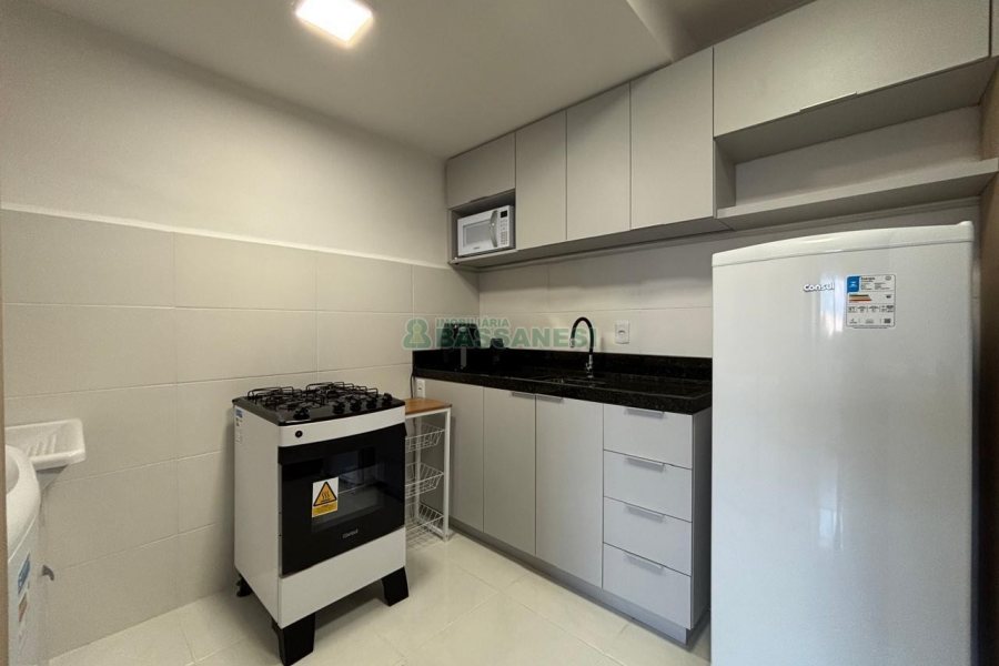 Apartamento com 51m², 1 dormitório, 1 vaga, no bairro Nossa Senhora de Fátima em Caxias do Sul para Alugar ou Comprar