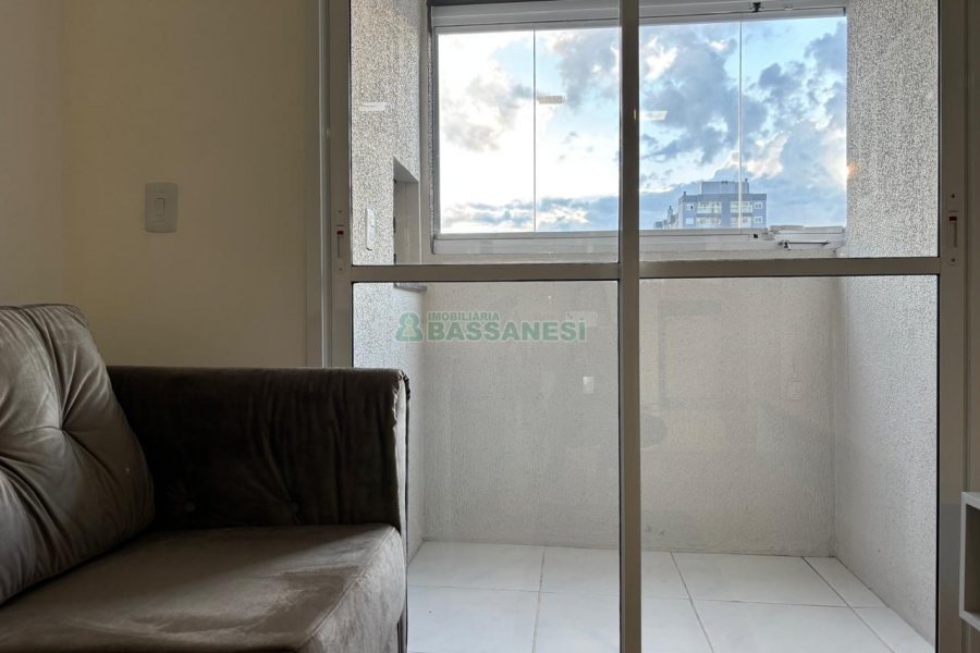 Apartamento com 51m², 1 dormitório, 1 vaga, no bairro Nossa Senhora de Fátima em Caxias do Sul para Alugar ou Comprar