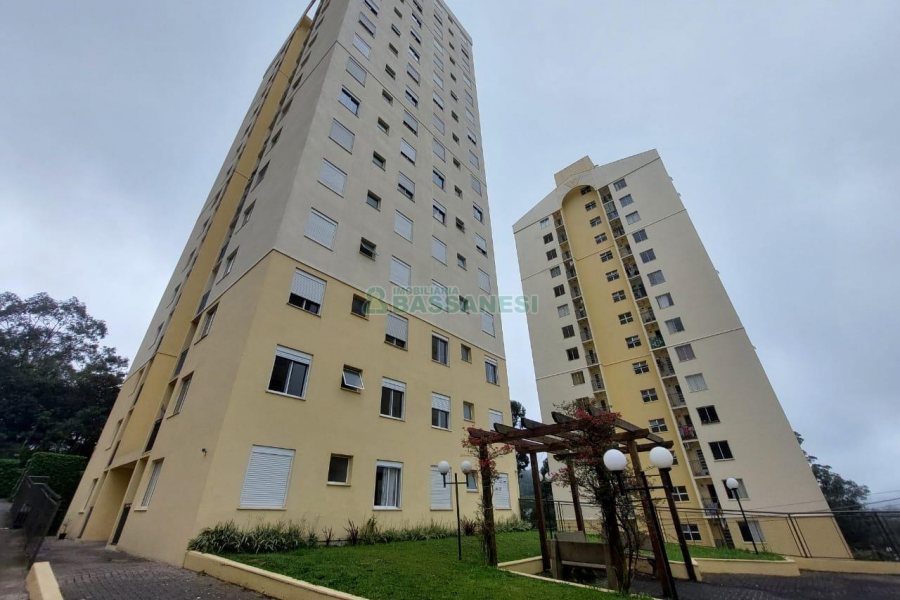 Apartamento com 52m², 2 dormitórios, 1 vaga, no bairro De Zorzi em Caxias do Sul para Alugar