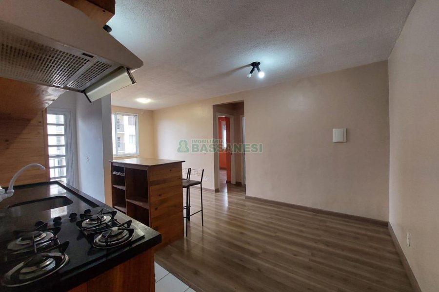 Apartamento com 52m², 2 dormitórios, 1 vaga, no bairro De Zorzi em Caxias do Sul para Alugar