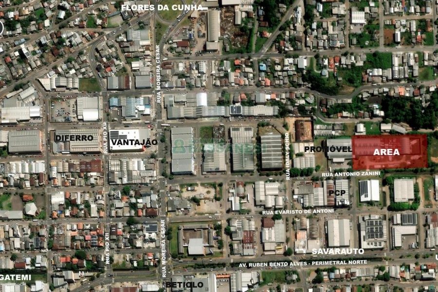 Pavilhão com 6429m², no bairro Nossa Senhora de Fátima em Caxias do Sul para Comprar