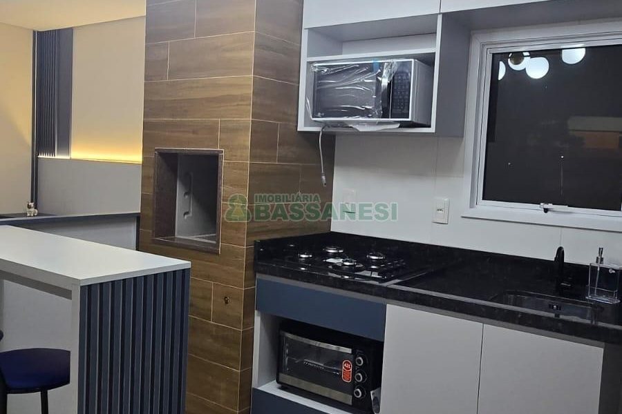 Apto Mobiliado com 30m², 1 dormitório, no bairro Presidente Vargas em Caxias do Sul para Alugar