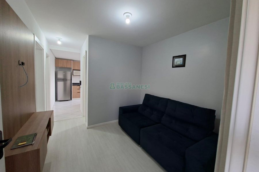 Apto Mobiliado com 50m², 2 dormitórios, 1 vaga, no bairro Diamantino em Caxias do Sul para Alugar