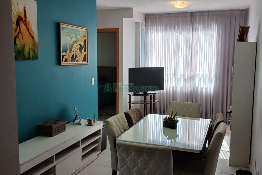 Apartamento com 42m², 2 dormitórios, 1 vaga, no bairro Panazzolo em Caxias do Sul para Alugar