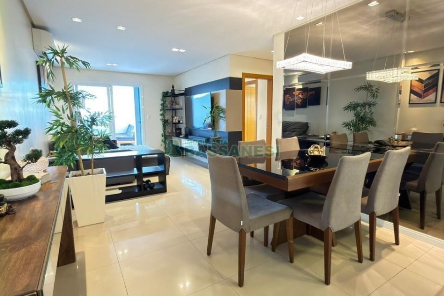 Apto Mobiliado com 173m², 1 dormitório, 2 vagas, no bairro Charqueadas em Caxias do Sul para Alugar