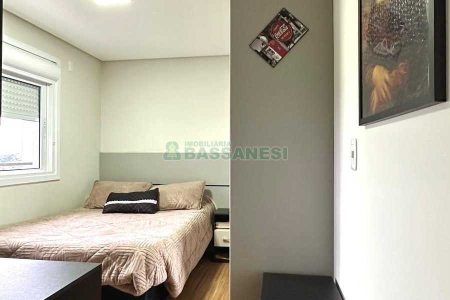 Apartamento com 94m², 3 dormitórios, 2 vagas, no bairro Panazzolo em Caxias do Sul para Comprar