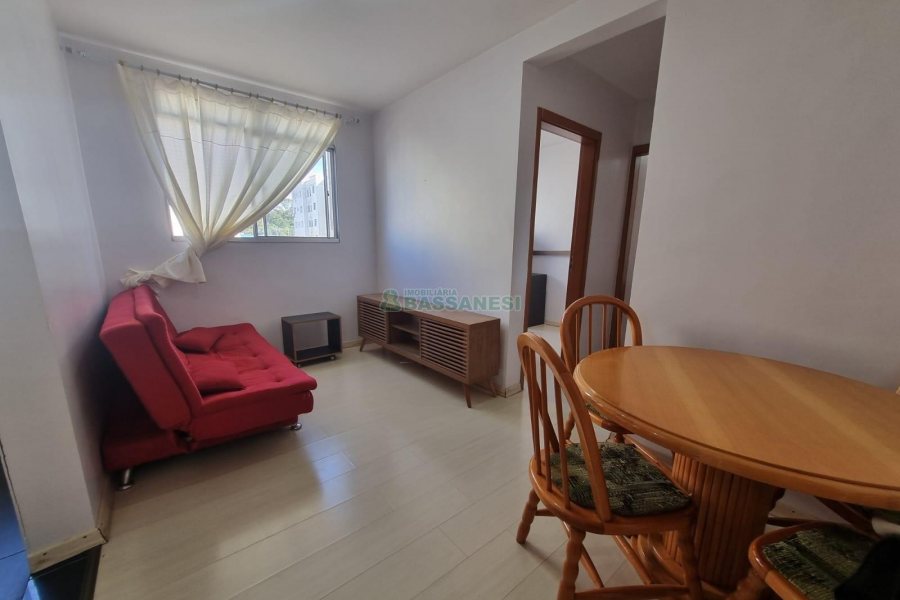 Apto Mobiliado com 52m², 2 dormitórios, 1 vaga, no bairro Bela Vista em Caxias do Sul para Alugar