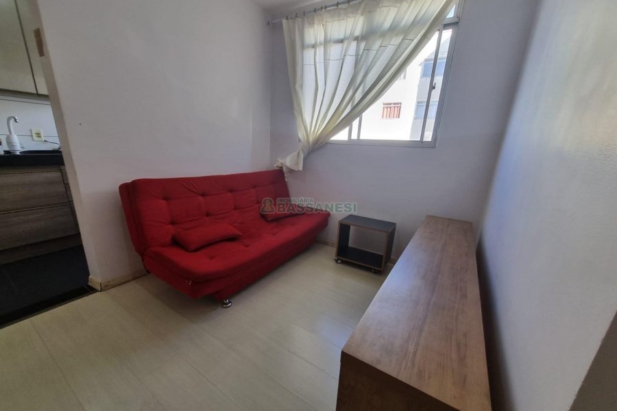 Apto Mobiliado com 52m², 2 dormitórios, 1 vaga, no bairro Bela Vista em Caxias do Sul para Alugar