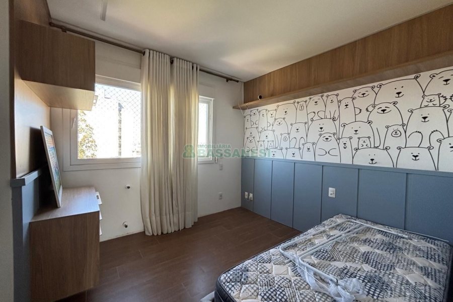 Apto Mobiliado com 98m², 2 dormitórios, 2 vagas, no bairro Jardim América em Caxias do Sul para Alugar