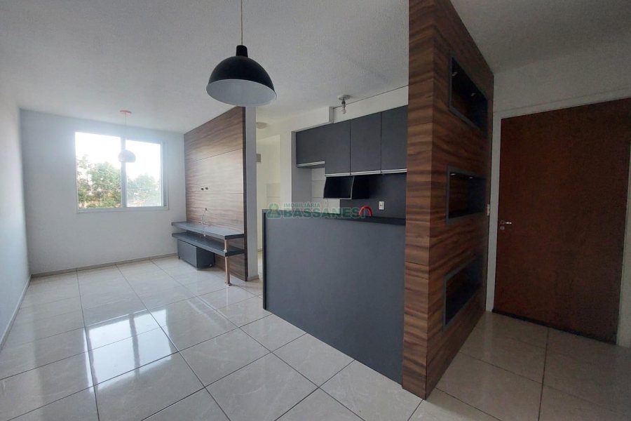 Apartamento com 77m², 2 dormitórios, 1 vaga, no bairro De Zorzi em Caxias do Sul para Alugar