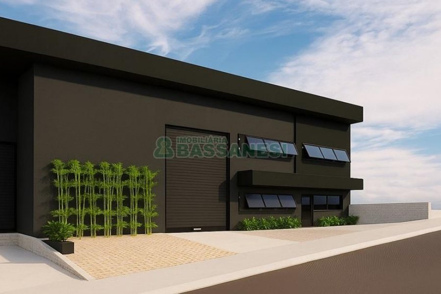 Pavilhão com 530m², no bairro Jardim das Hortências em Caxias do Sul para Alugar ou Comprar