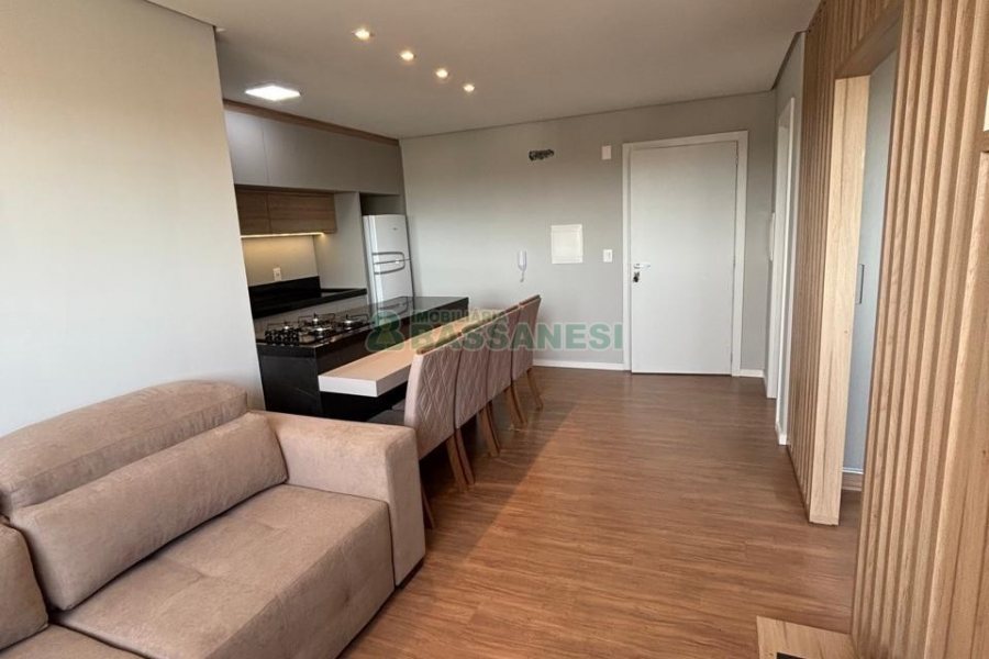 Apto Mobiliado com 51m², 1 dormitório, no bairro Santa Catarina em Caxias do Sul para Alugar