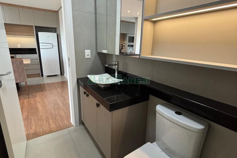 Apto Mobiliado com 51m², 1 dormitório, no bairro Santa Catarina em Caxias do Sul para Alugar