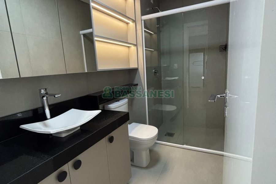 Apto Mobiliado com 51m², 1 dormitório, no bairro Santa Catarina em Caxias do Sul para Alugar