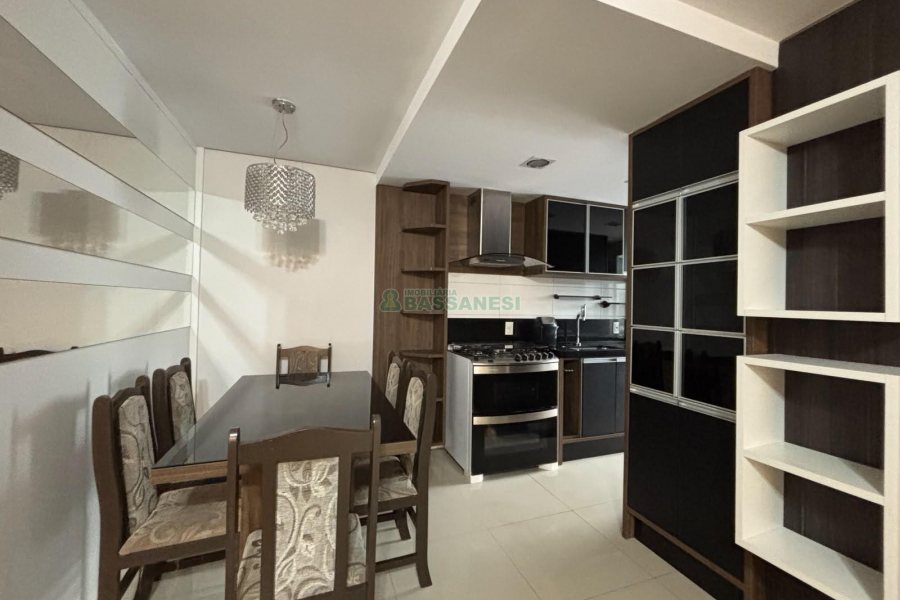 Apto Mobiliado com 207m², 2 dormitórios, 3 vagas, no bairro Sagrada Família em Caxias do Sul para Alugar