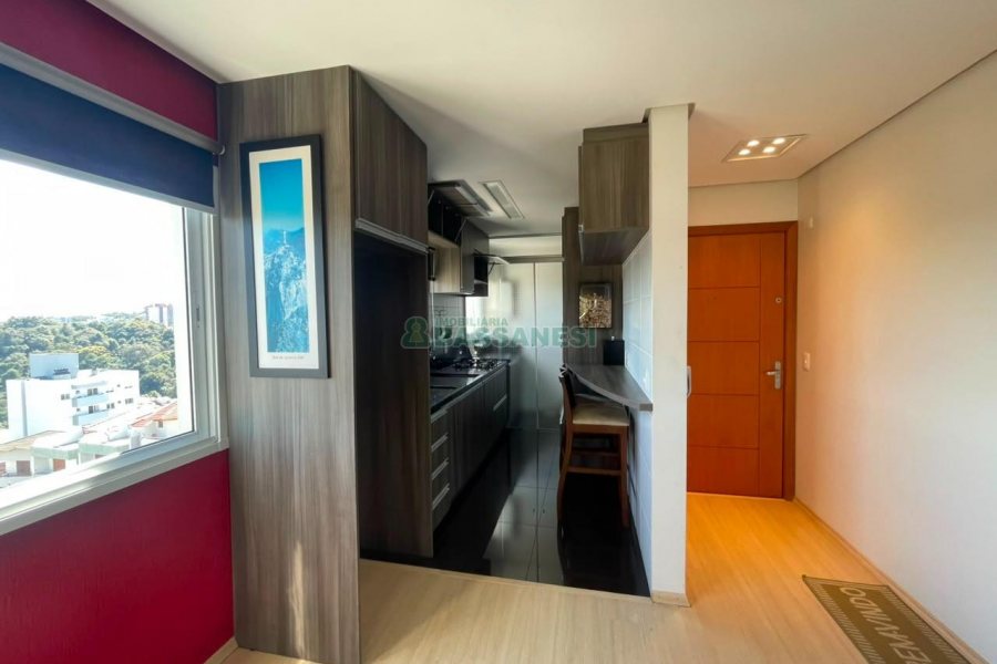 Apartamento com 62m², 2 dormitórios, 1 vaga, no bairro Vinhedos em Caxias do Sul para Alugar ou Comprar