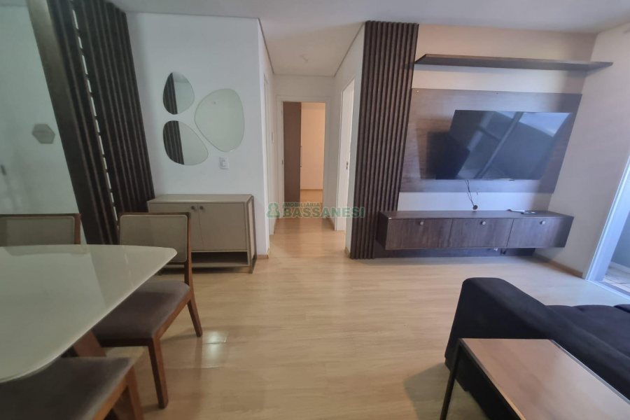 Apto Mobiliado com 63m², 2 dormitórios, 1 vaga, no bairro Vila Verde em Caxias do Sul para Alugar